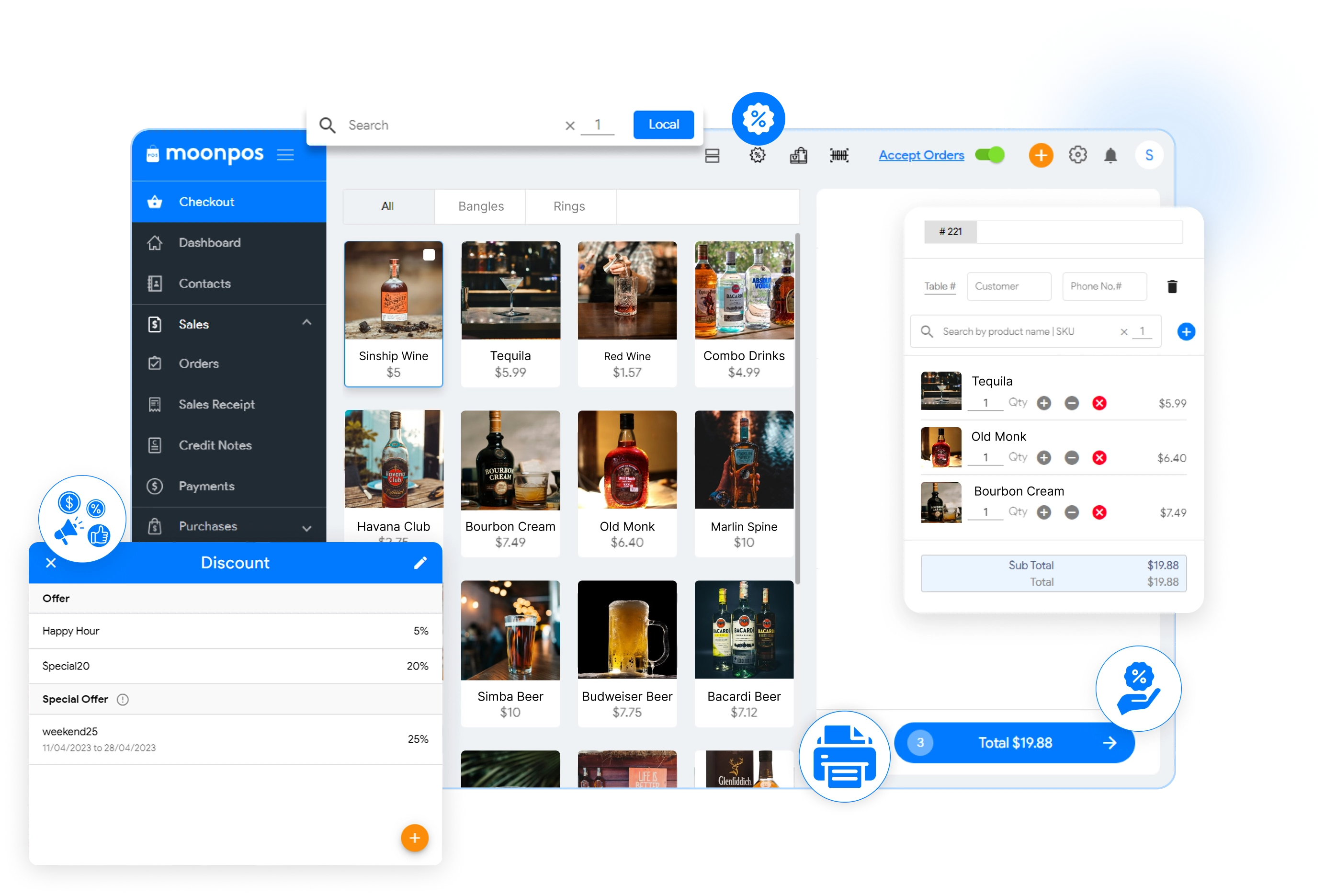 Bar POS Management Software
