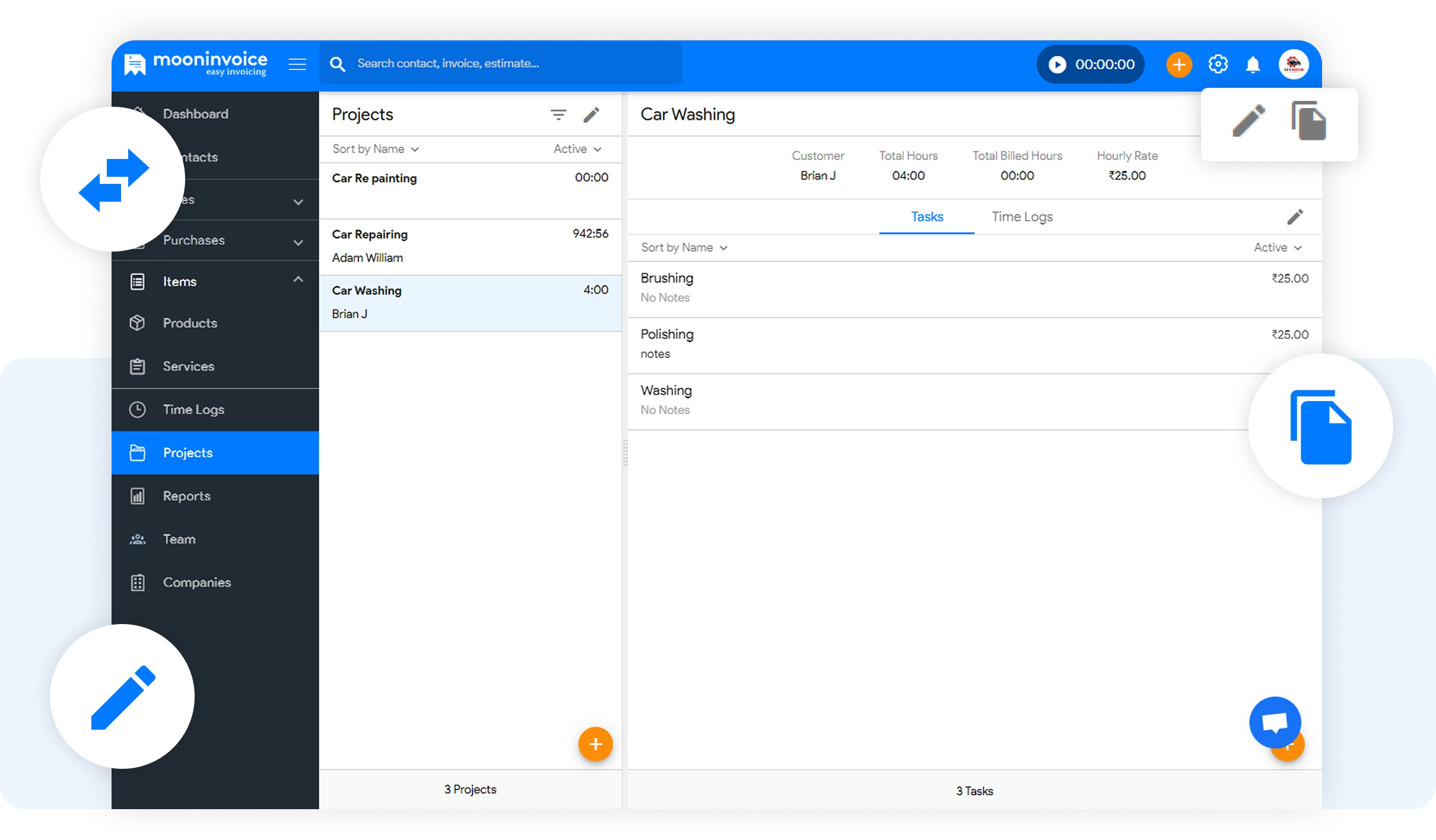 Choose From Multiple Time-Tracking Tools