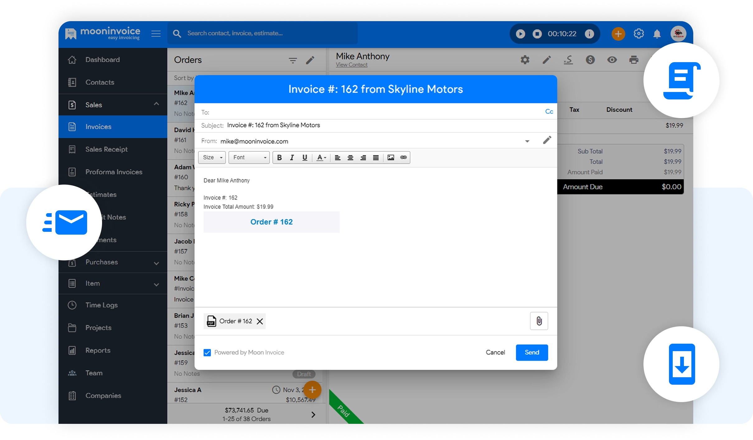 Bill Your Clients Before Stepping Out of the Site