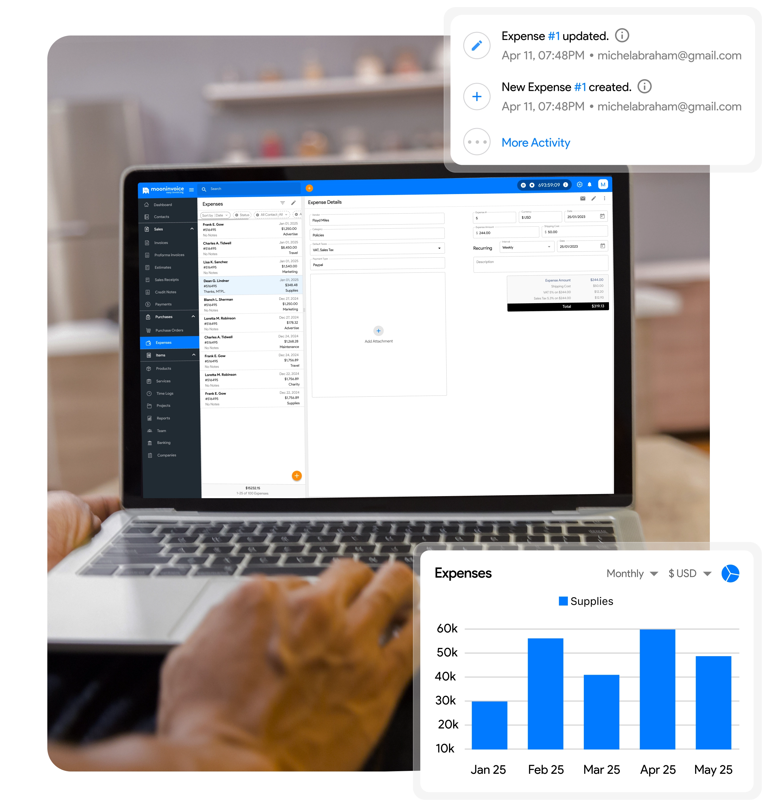 Smart Invoicing Software to Grow Small Businesses | Moon Invoice