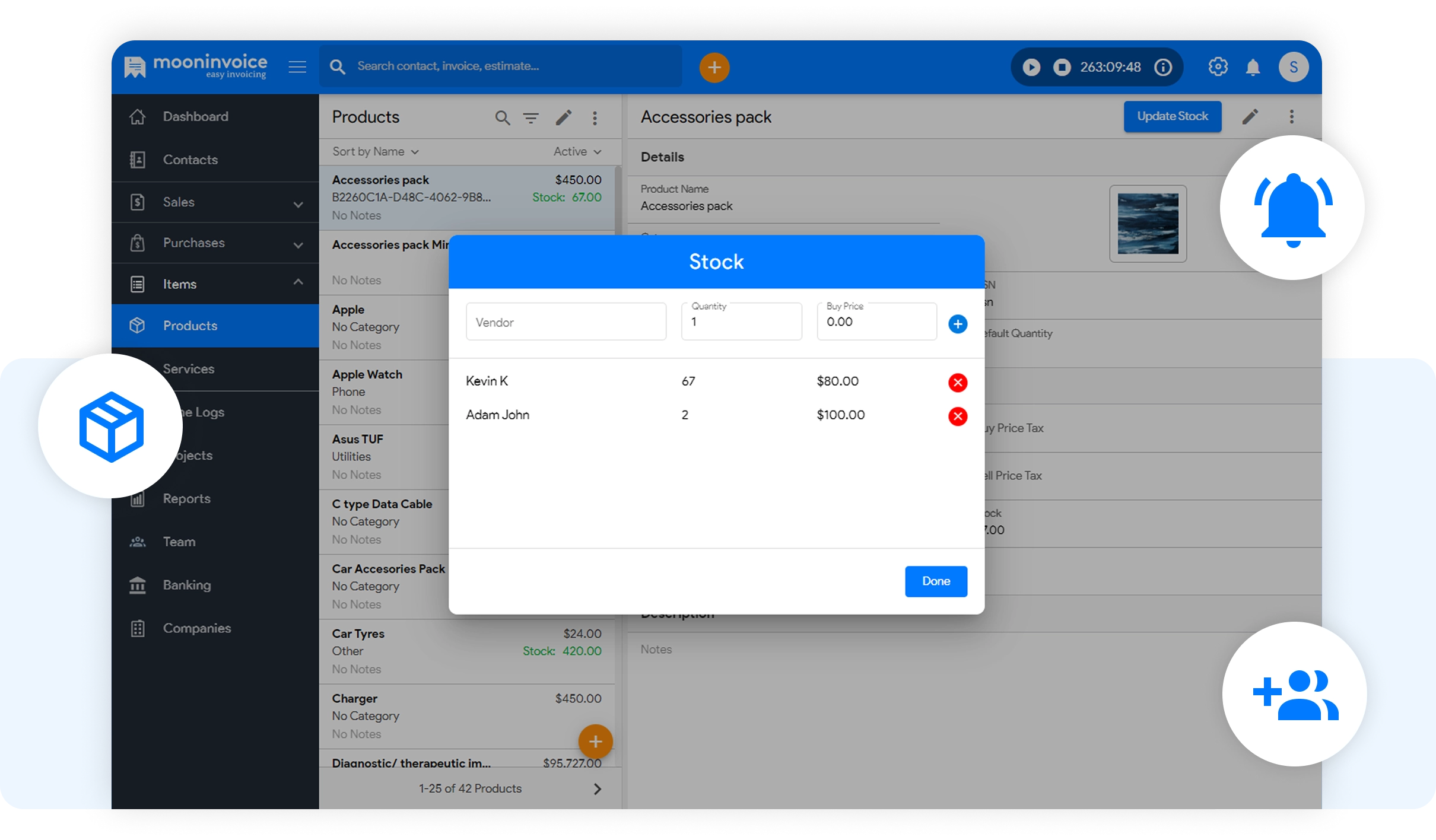 Here is a Chance to Cost Control with Stocks & Inventory Management