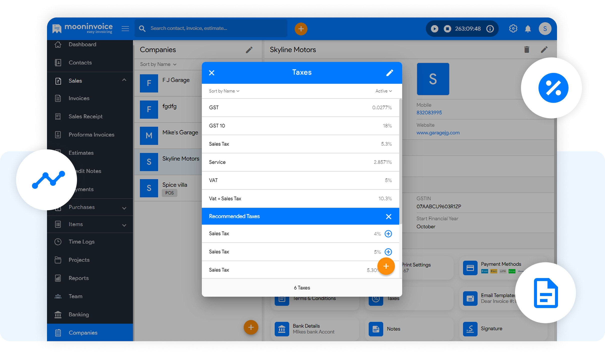 Manage Multiple GSTINs
