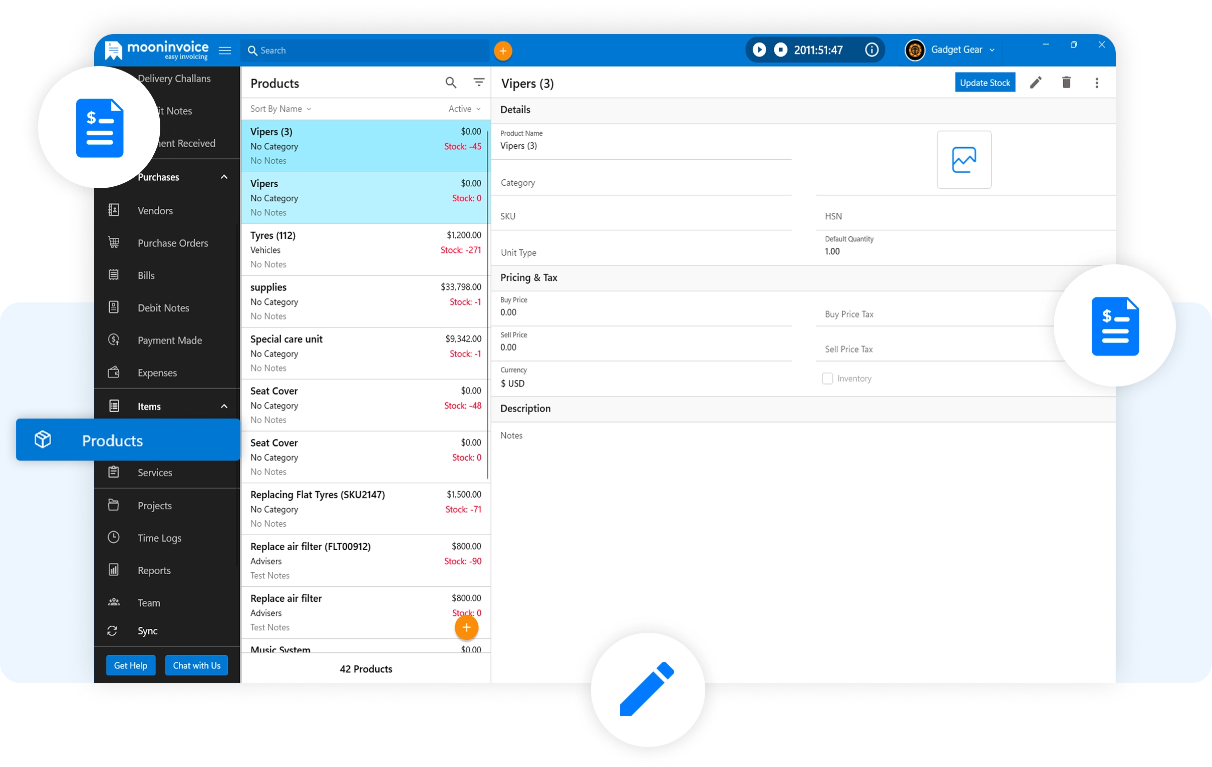 Manage Product Inventory With Stock Alert