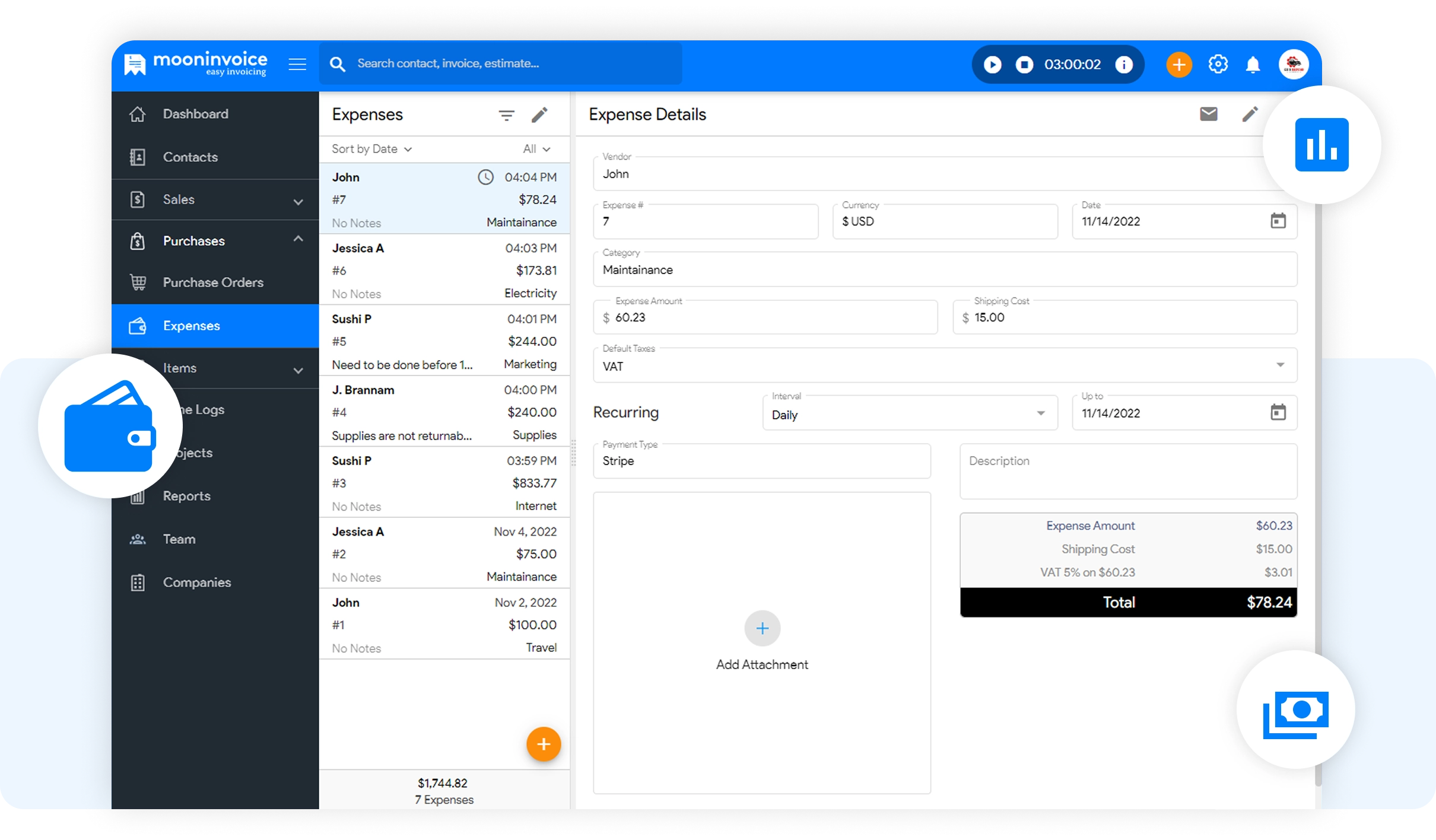 Manage All Expenses Like a PRO!