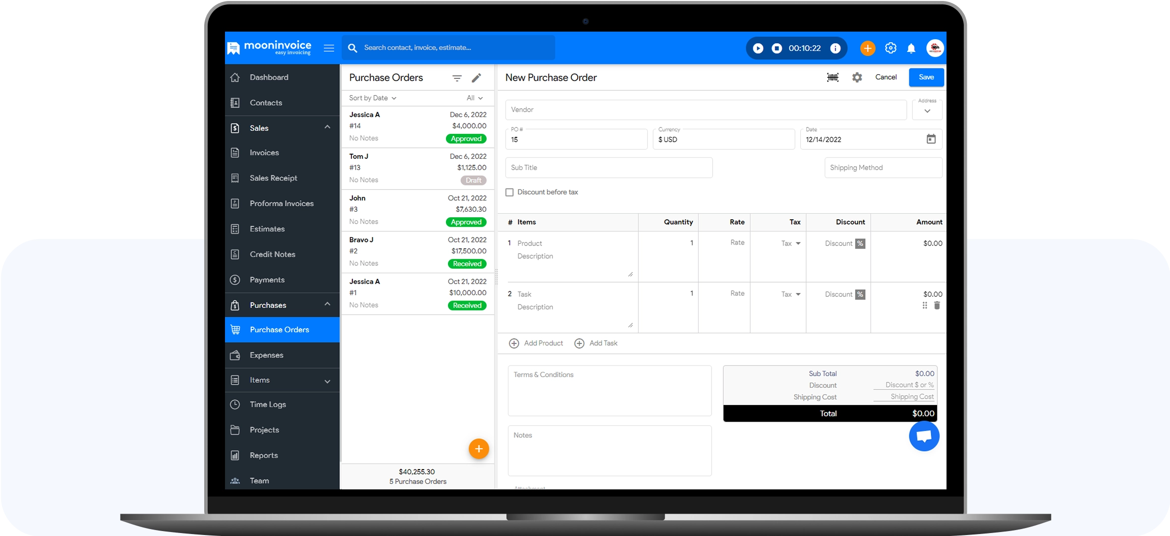 What is an Online Purchase Order Generator?