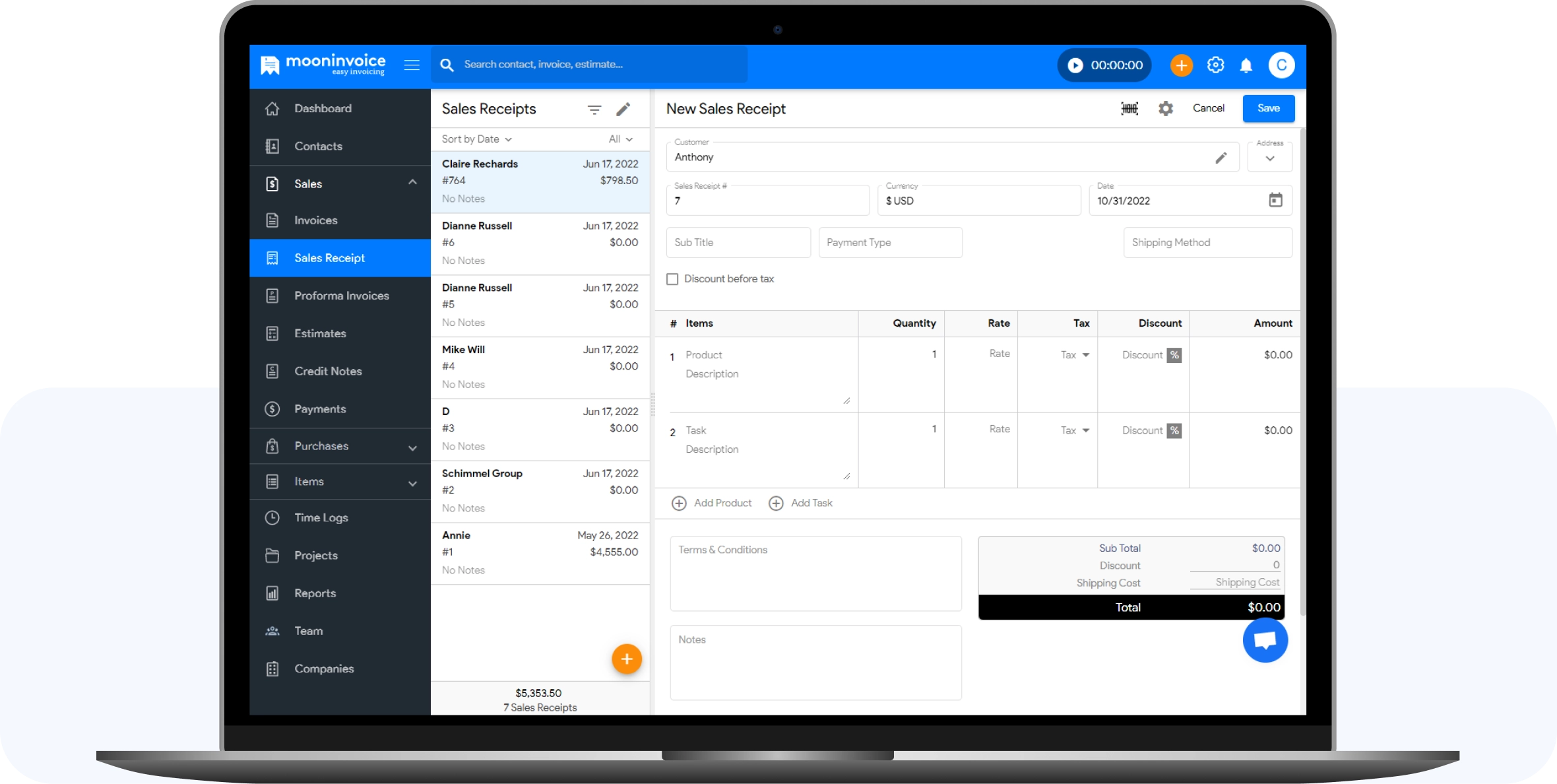 What is an Online Receipt Generator?
