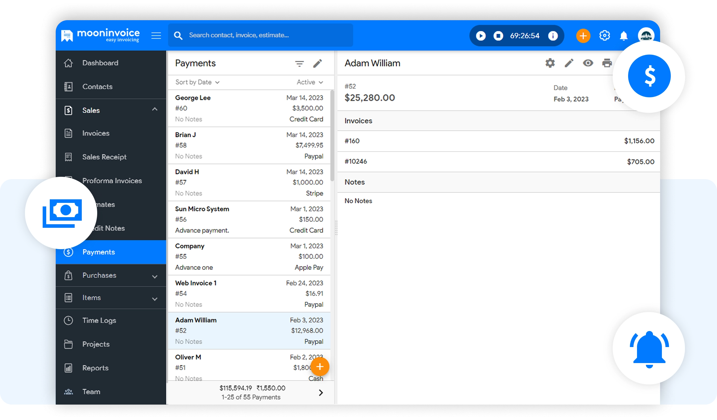 Payment Tracking