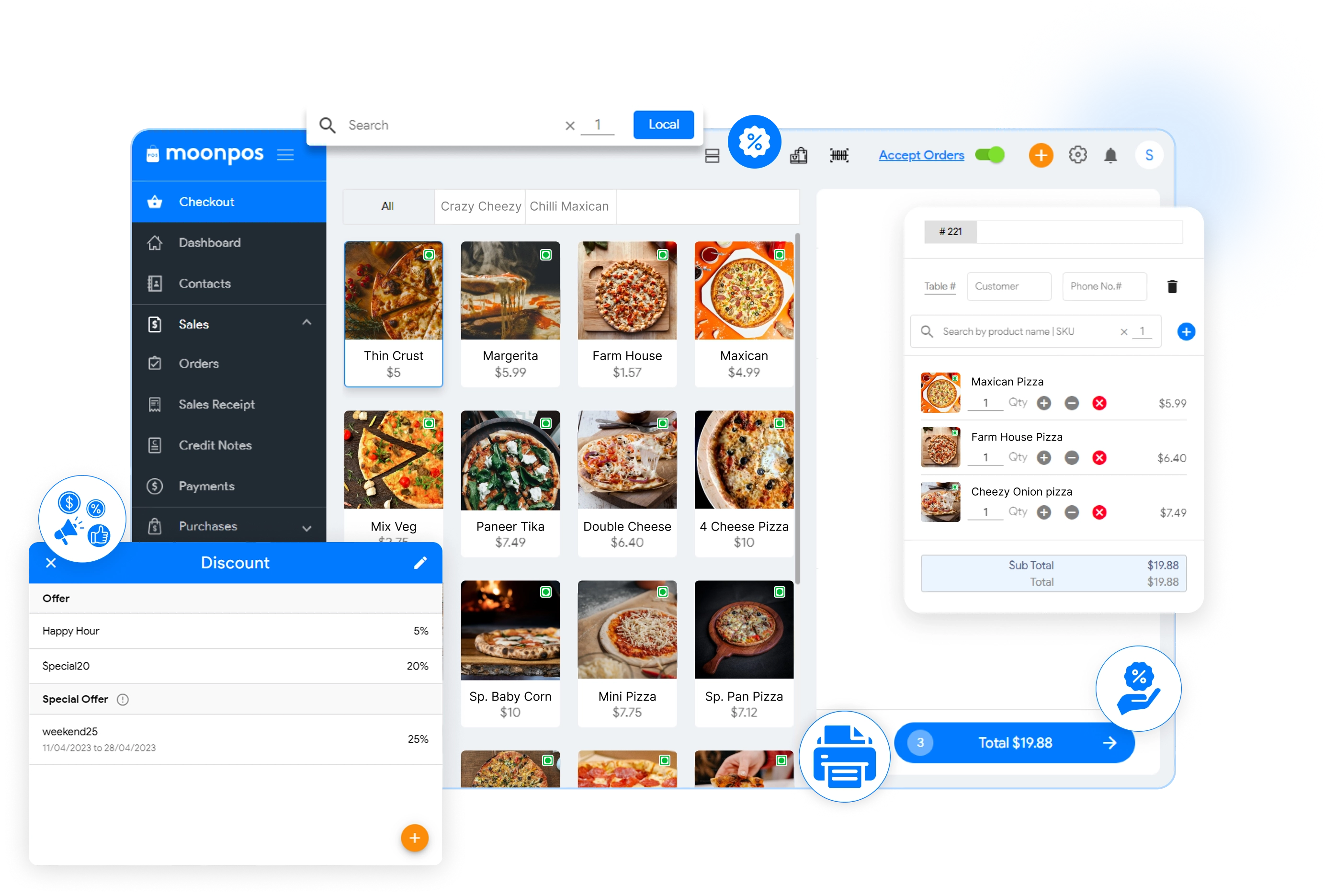 Pizza POS Software