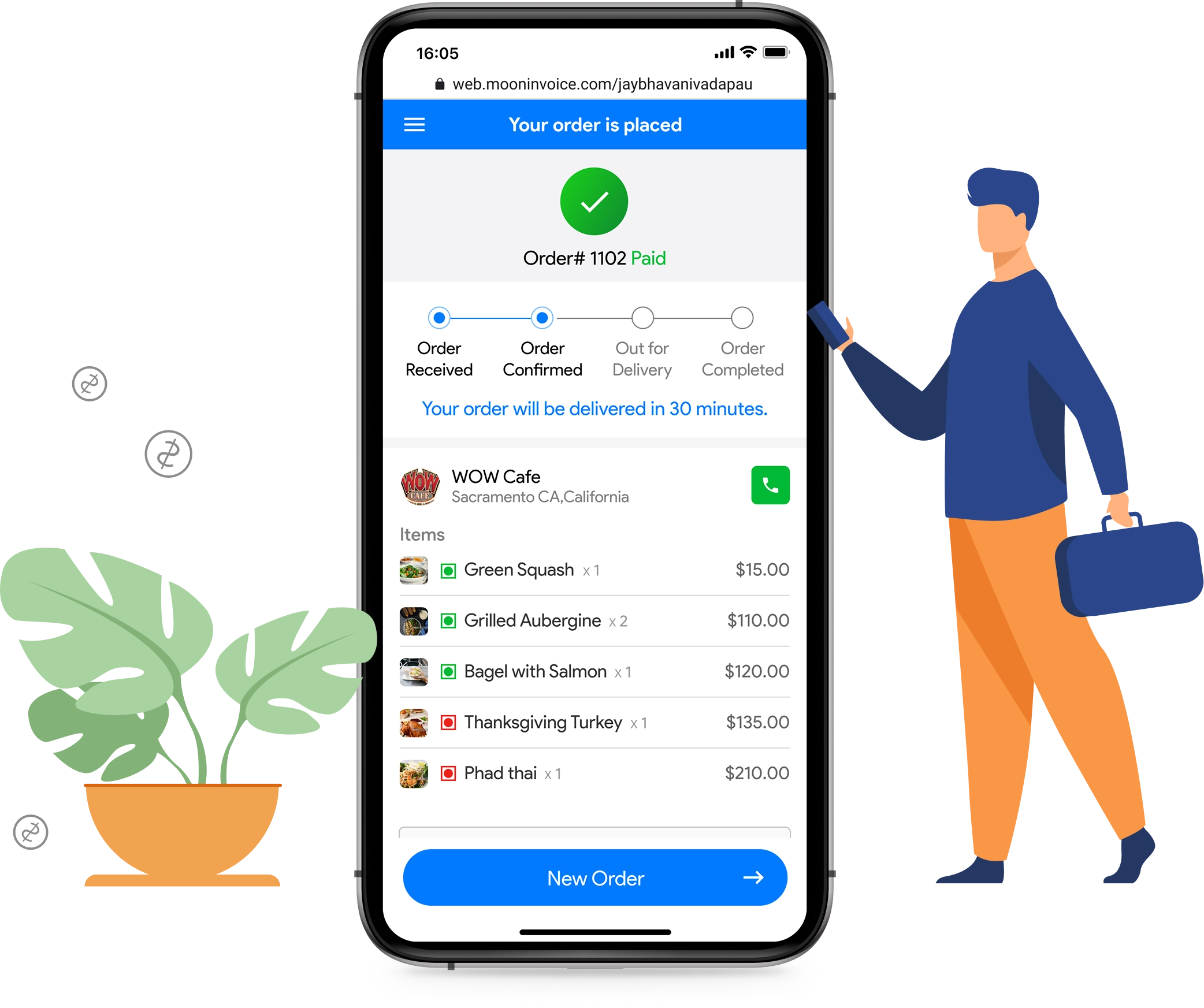 Supermarket POS experience