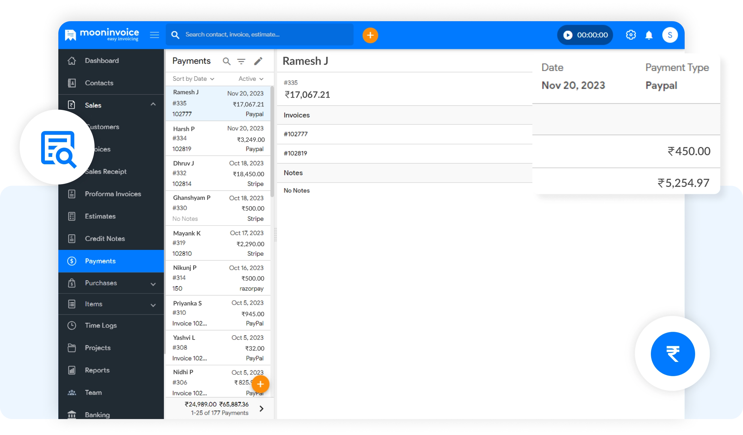 Track Invoices & Payments