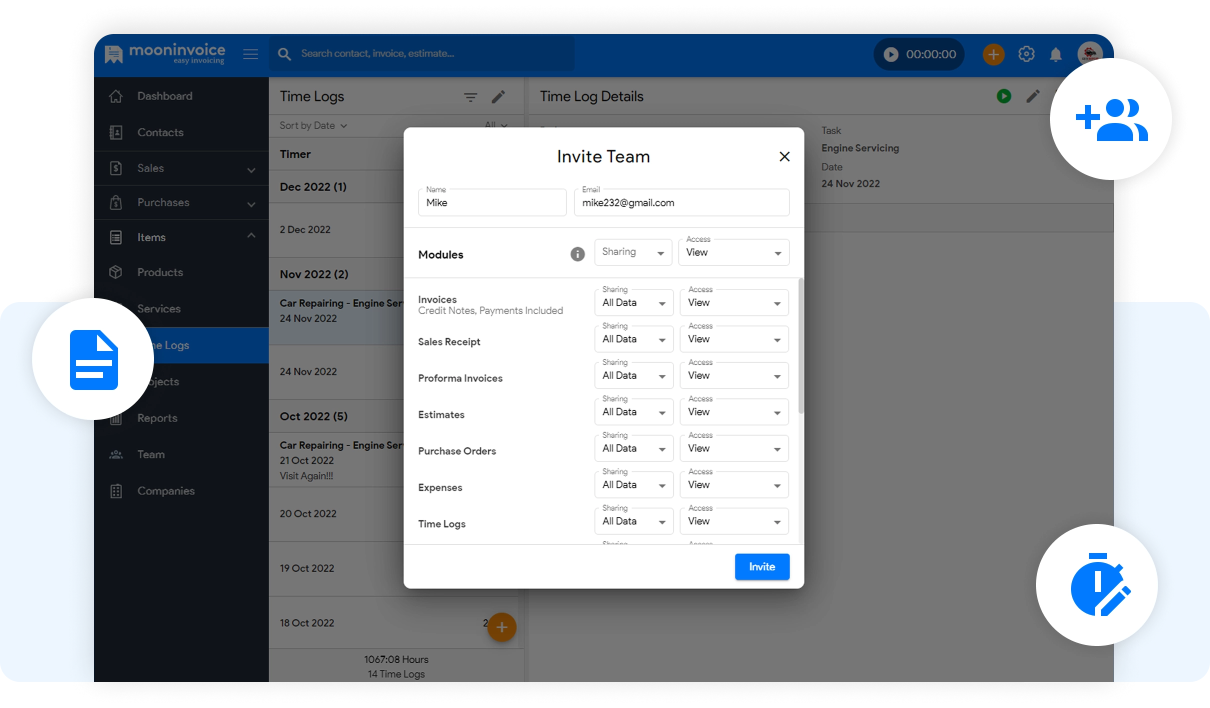 Track Employee's Project Hours Individually