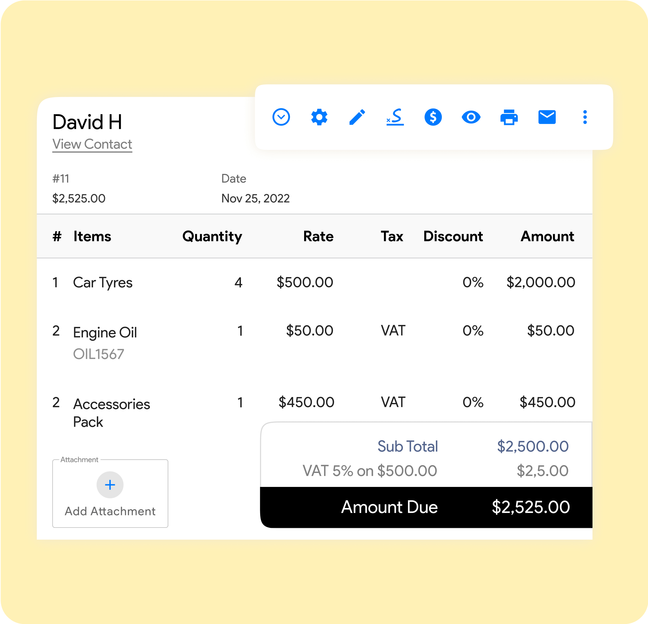 Professional & Crisper Invoices