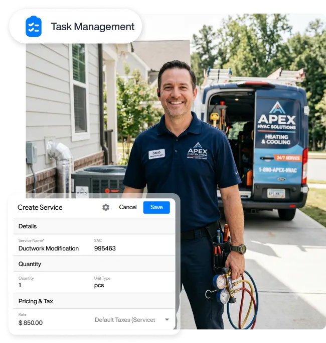 AI-Powered HVAC Invoicing Software | Moon Invoice