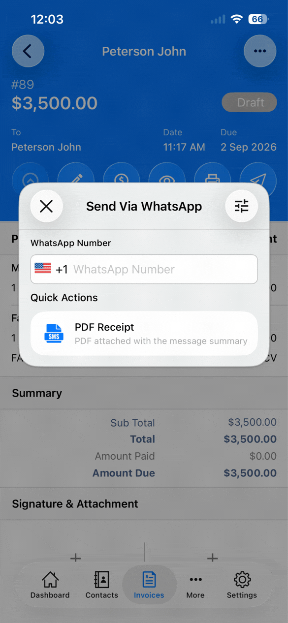 Improving the Document Sending Experience