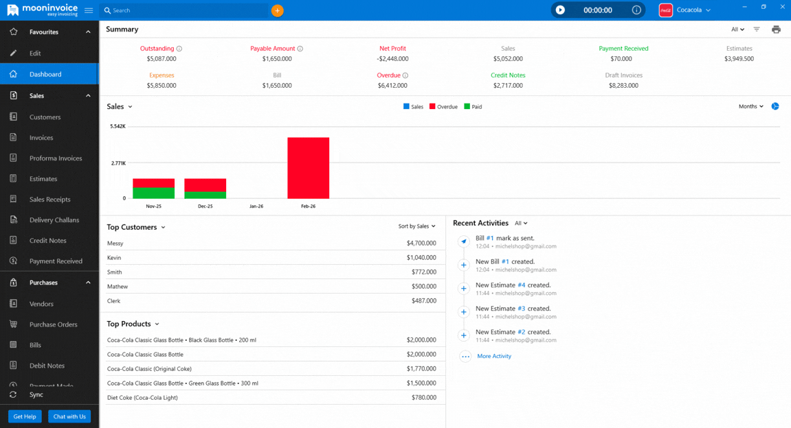 Favorites Section Added to Side Menu