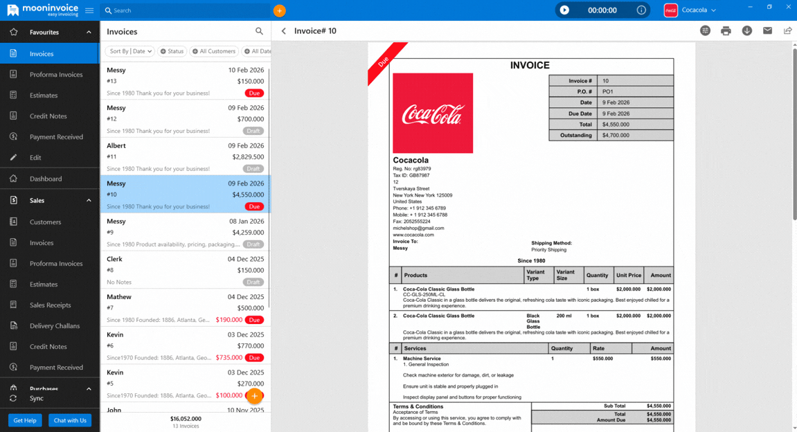Added Share Option in the Preview Screen