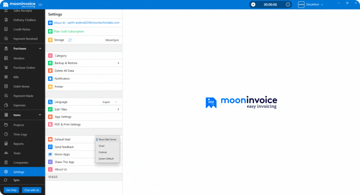Gmail & Outlook Integration, Setting Product & Service Priority in PDF