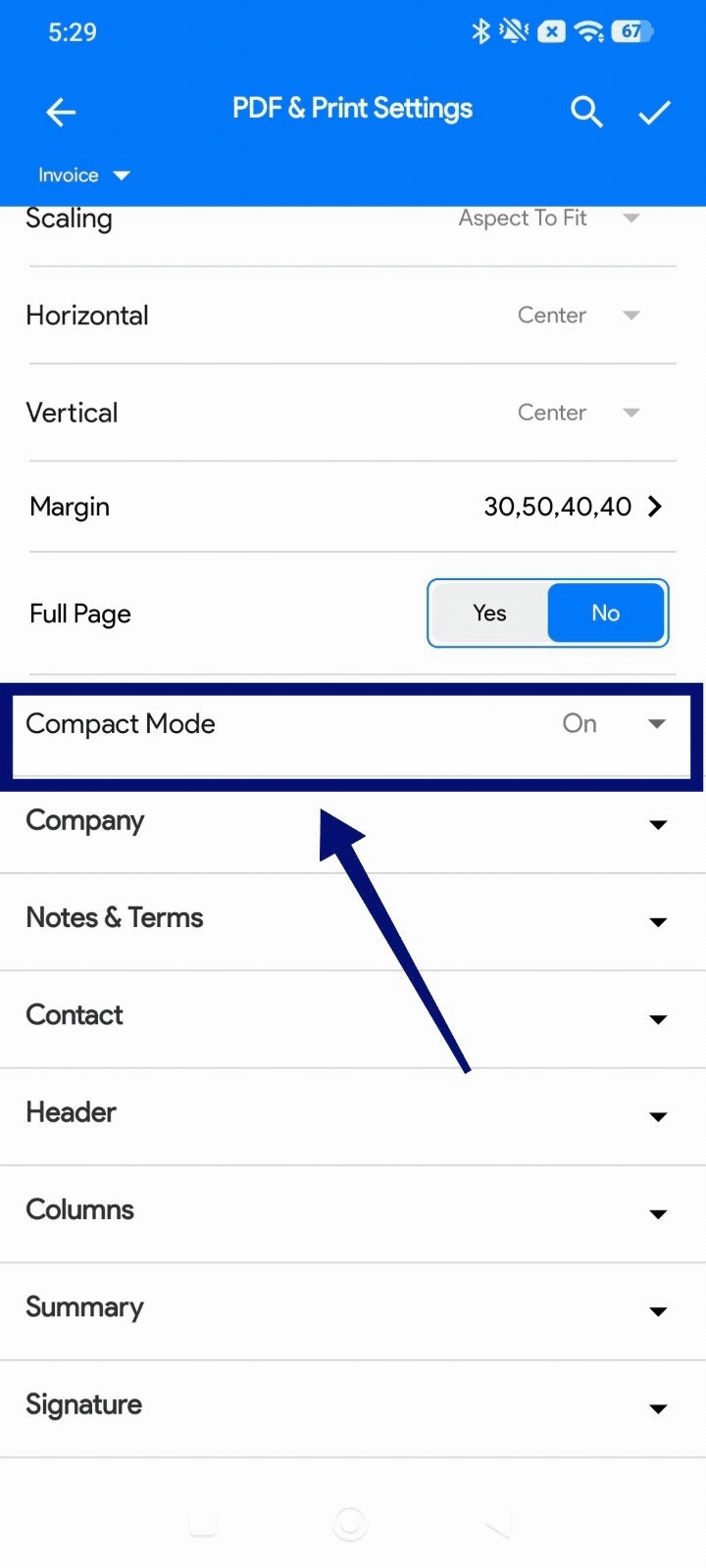 New Compact PDF Setting Introduced