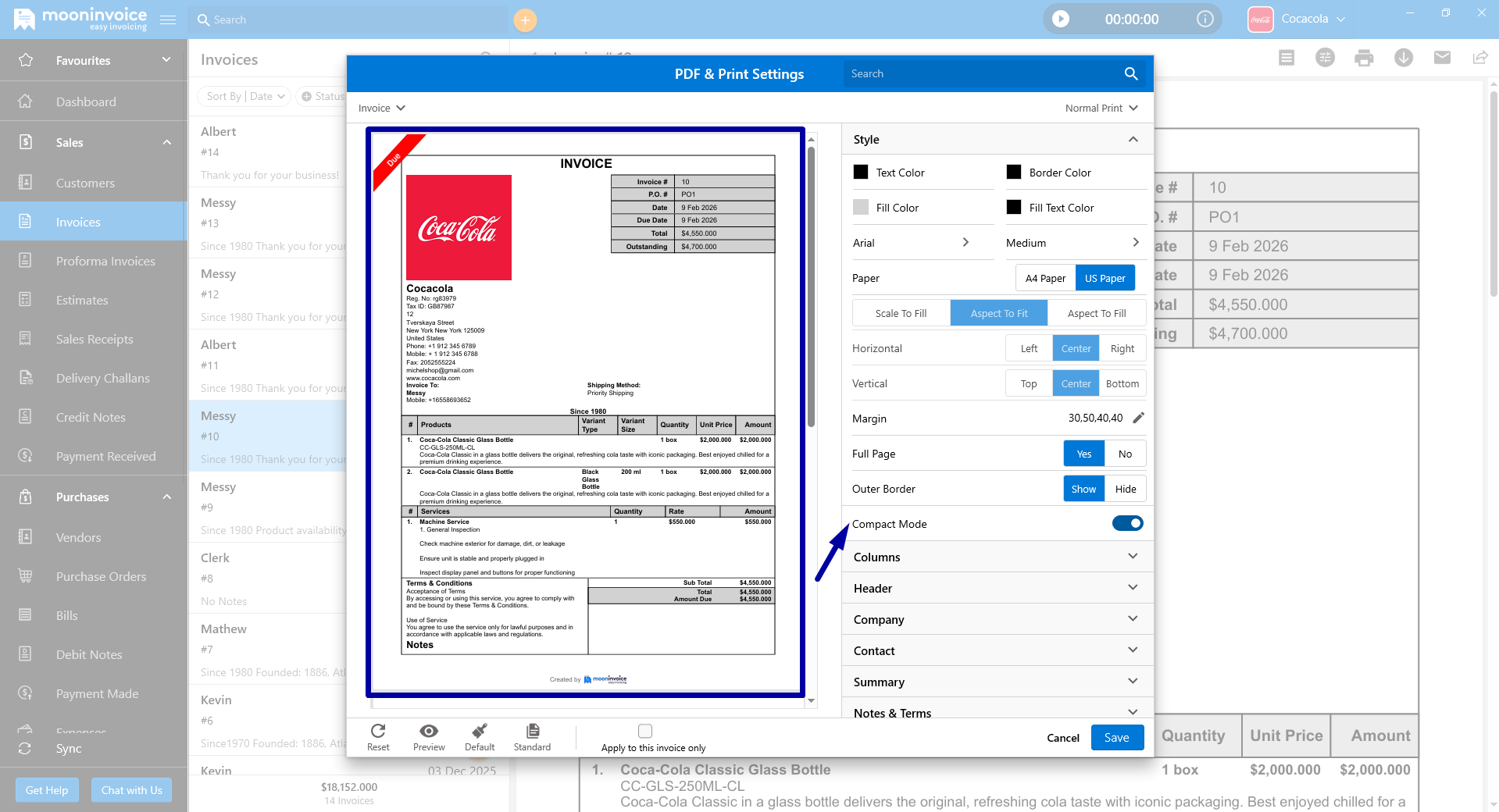 New Compact PDF Setting Introduced