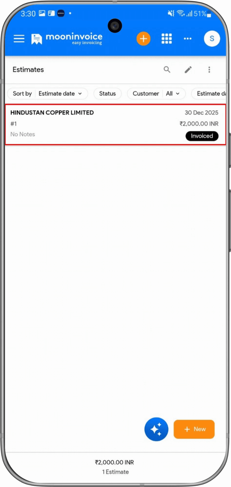 Duplicate Document Option on Android