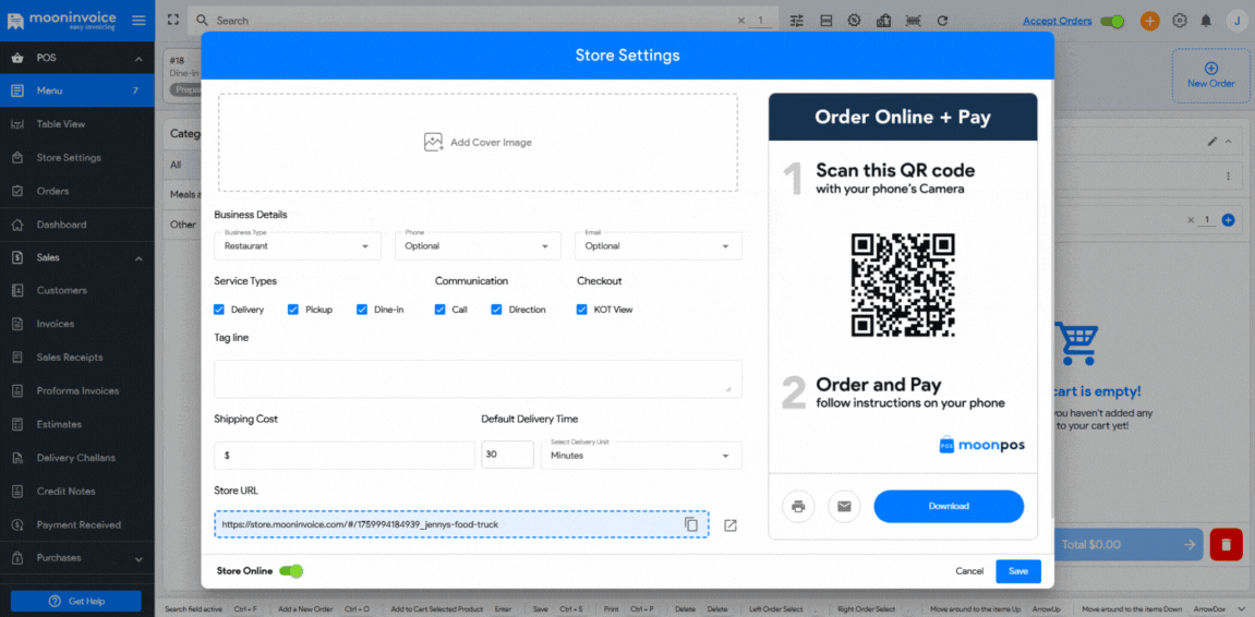Product & Service Priority in PDF