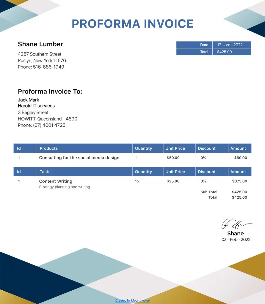 PROFORMA-INVOICE