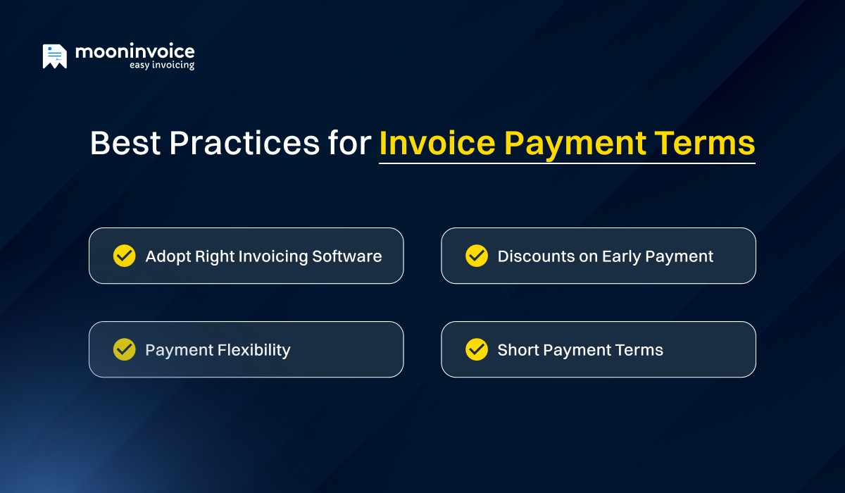 Invoice payment terms best practices