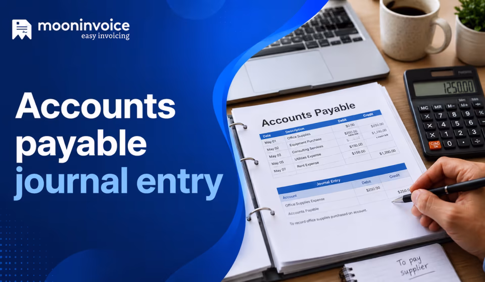 Accounts payable journal entry explained: Definition & types
