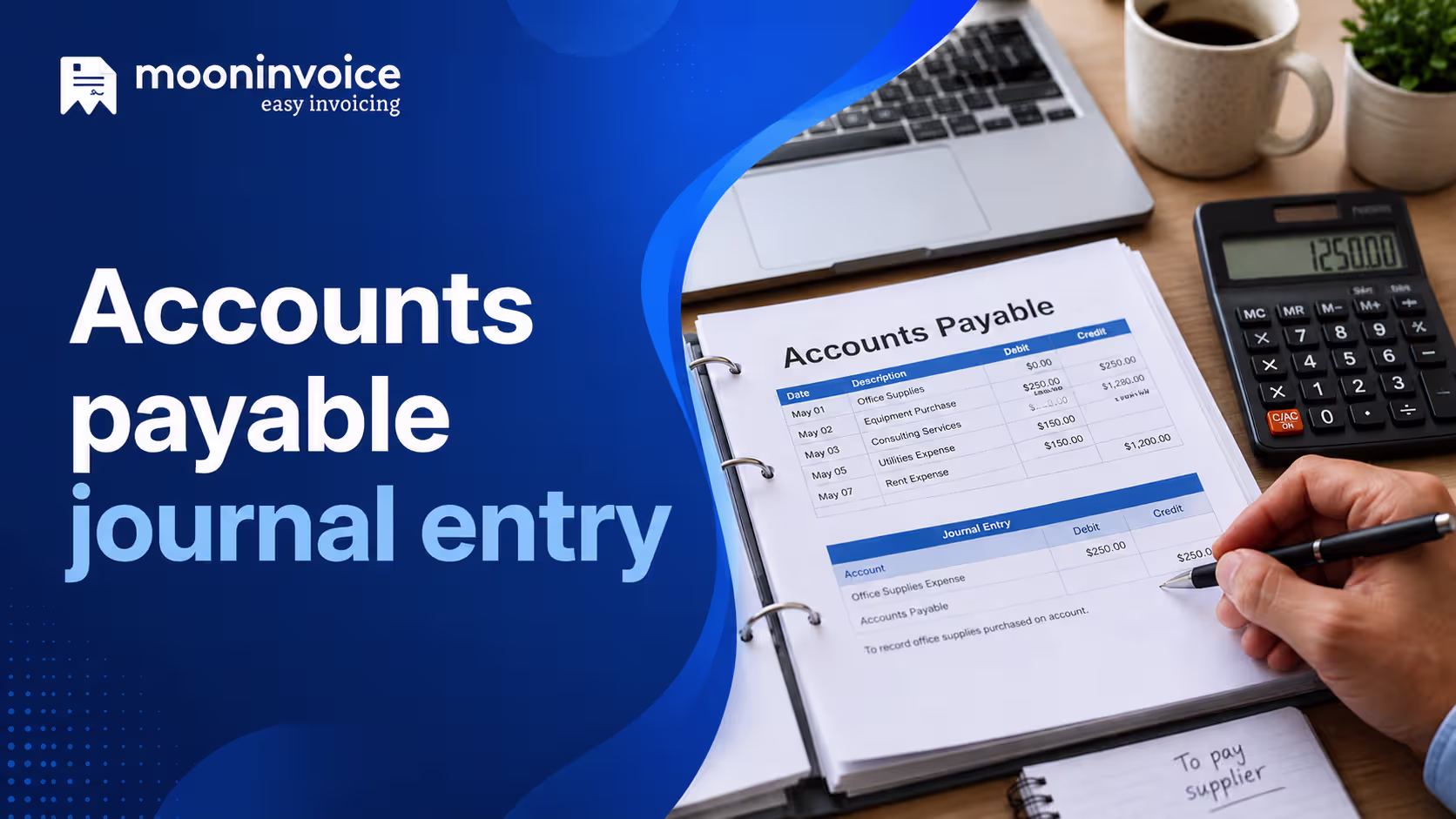 Accounts payable journal entry explained: Definition & types