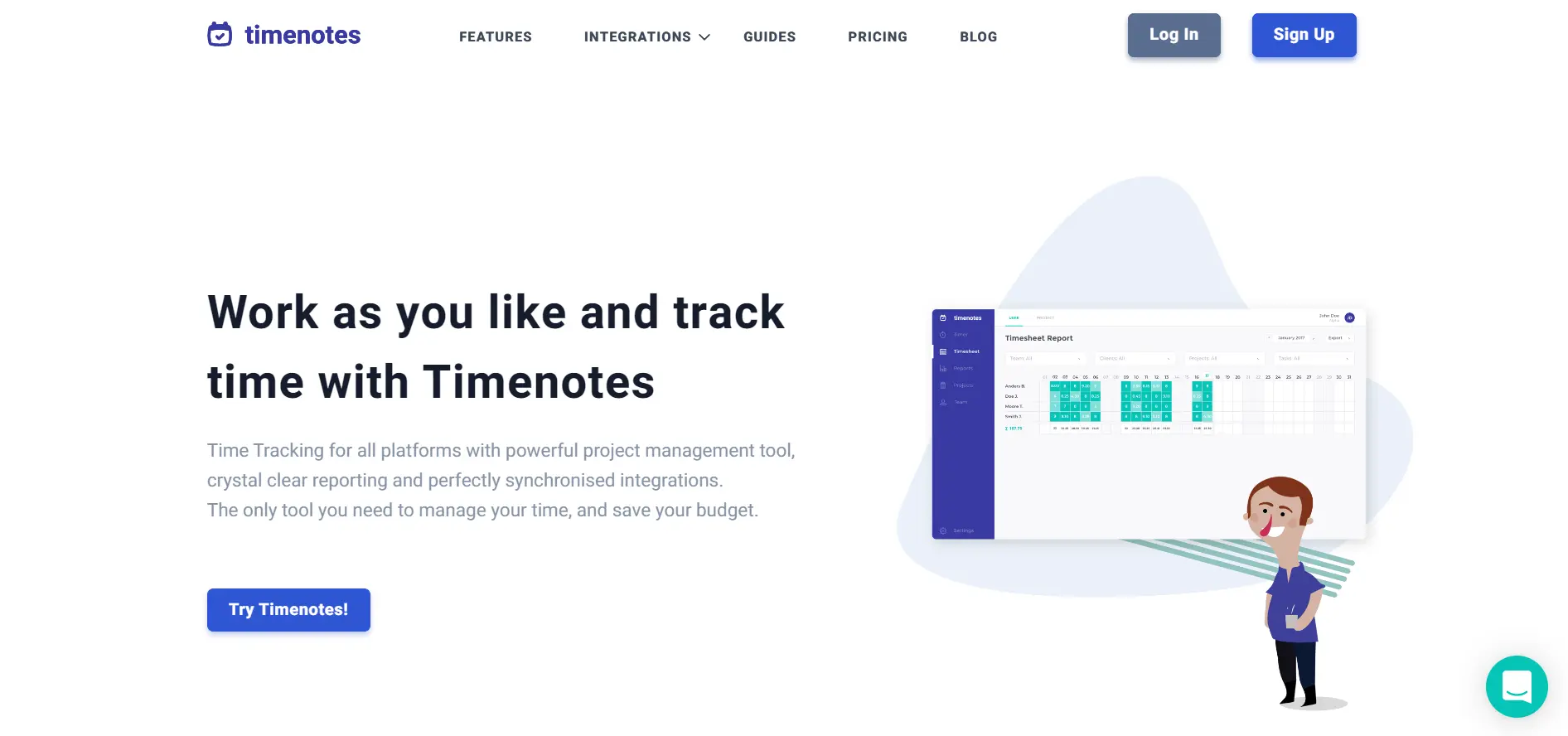 timenotes