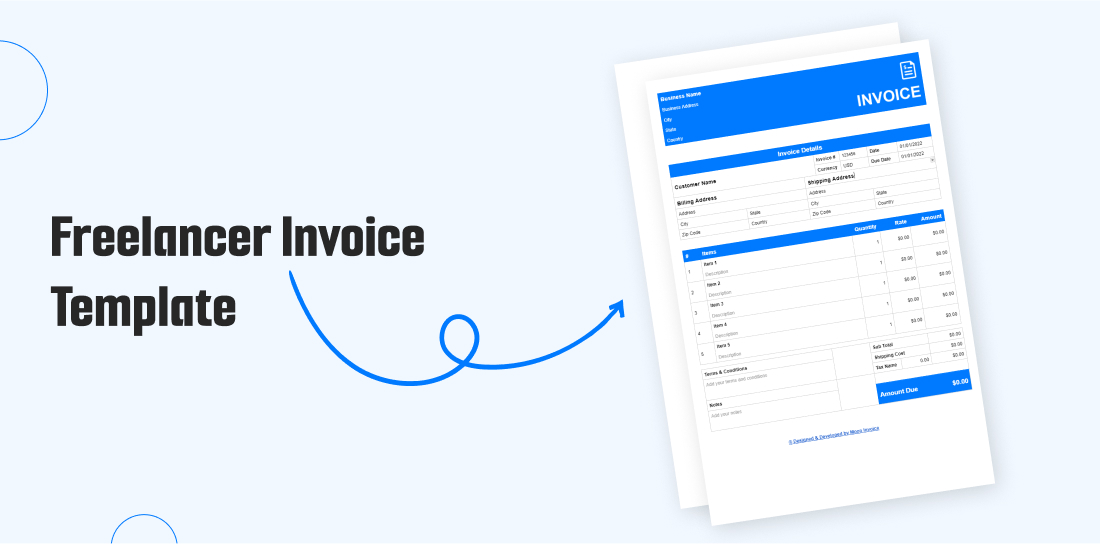 Freelance Invoice Template