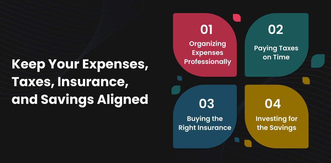 Keep Your Expenses, Taxes, Insurance, and Savings Aligned