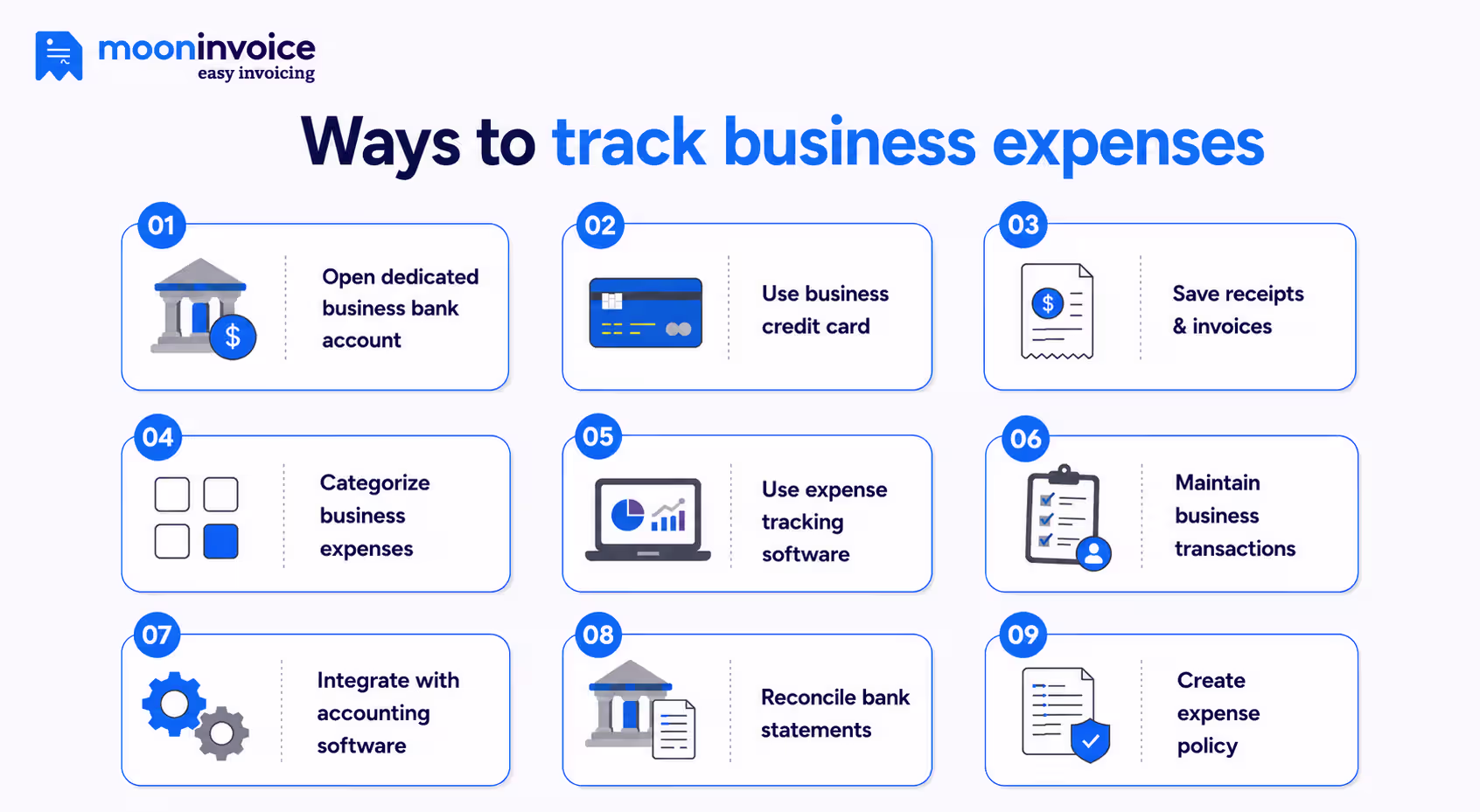 Ways to track business expenses Ways to track business expenses