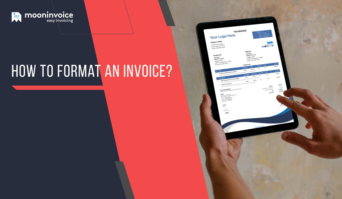 How to Format an Invoice