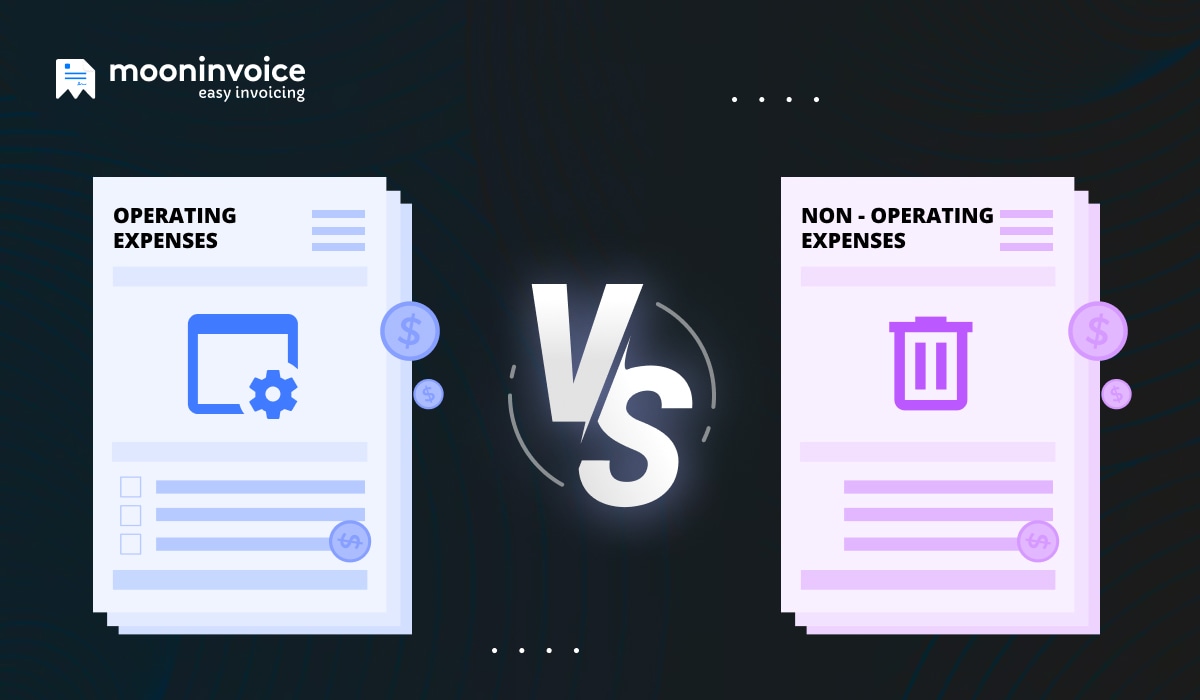 Operating vs. Non-Operating Expenses