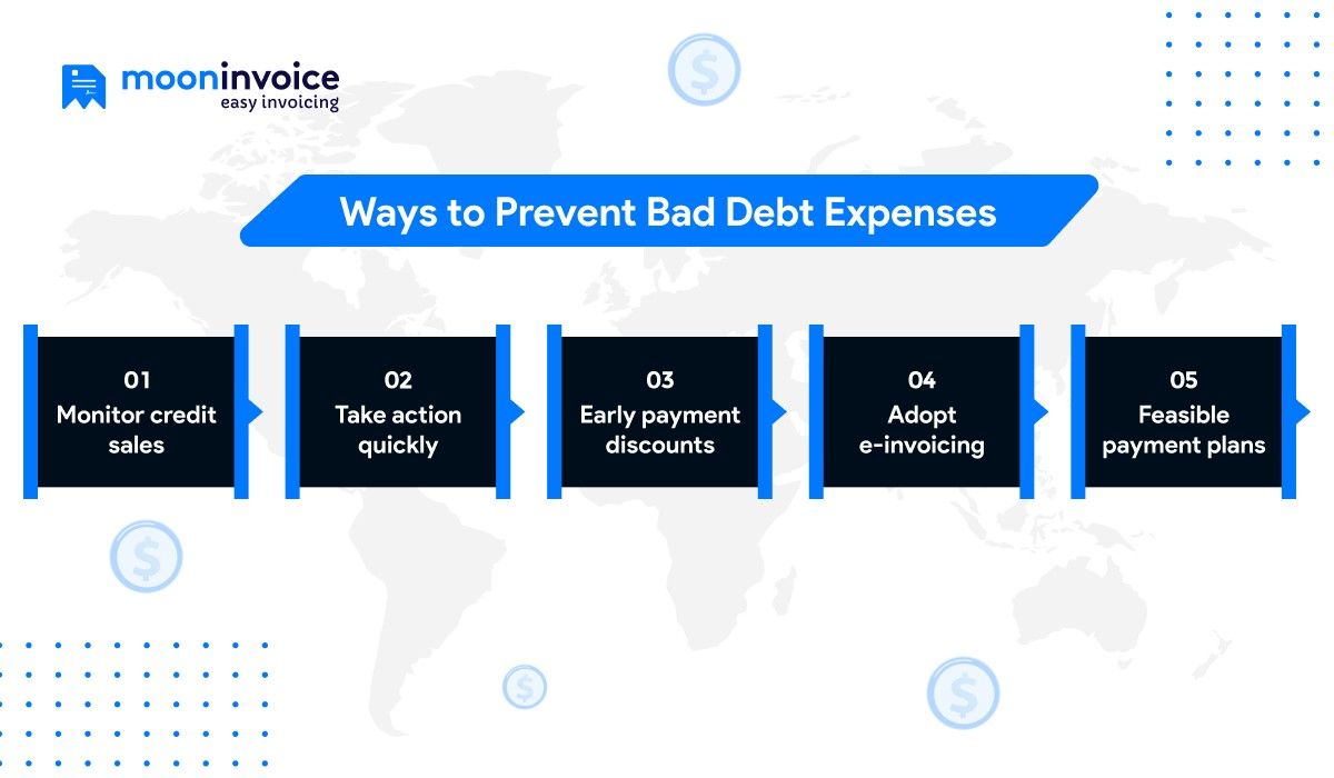 Ways to Prevent Bad Debt Expenses ways to prevent bad debt expenses