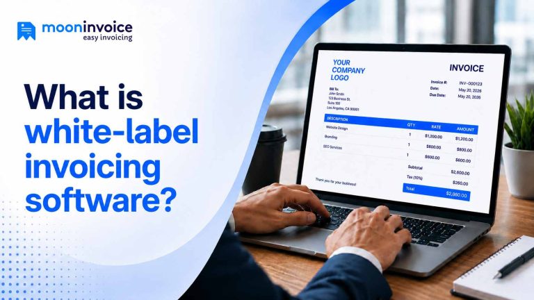 What is white label invoicing software