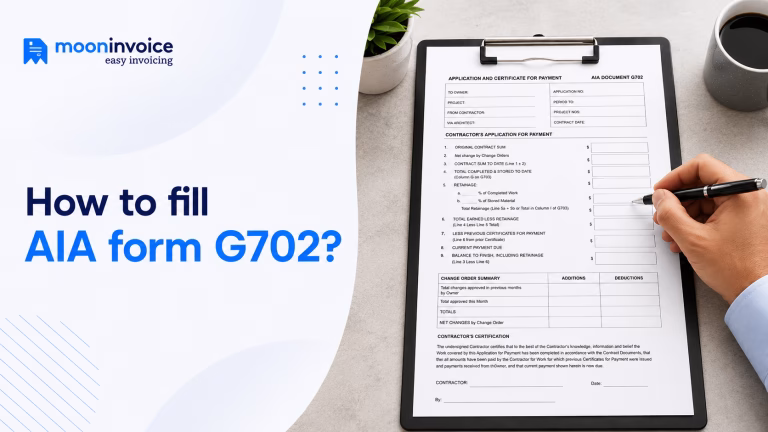 How to fill out the AIA Form G702? Step-by-step process