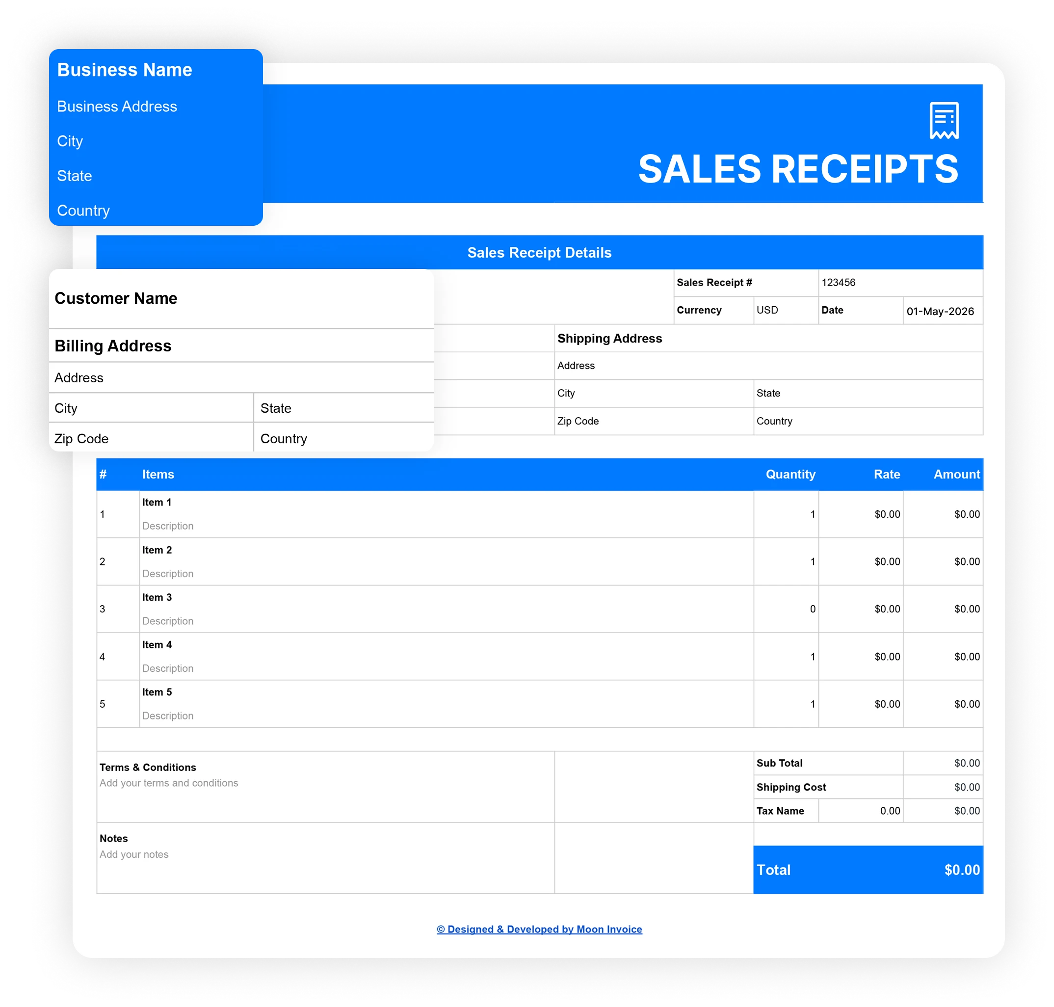 Why should business owners send a professional acknowledgement receipt?