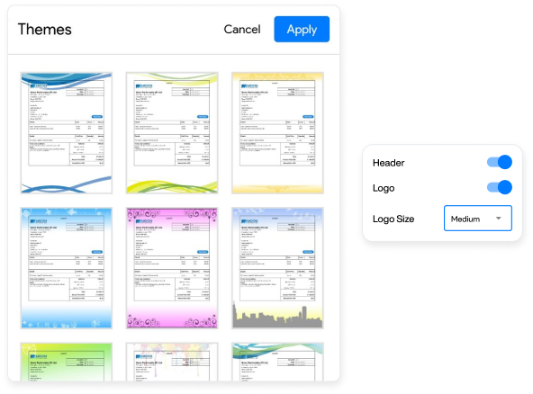 Moon Invoice AI-powered features