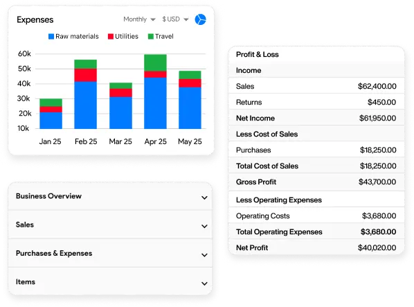 Moon Invoice AI-powered features