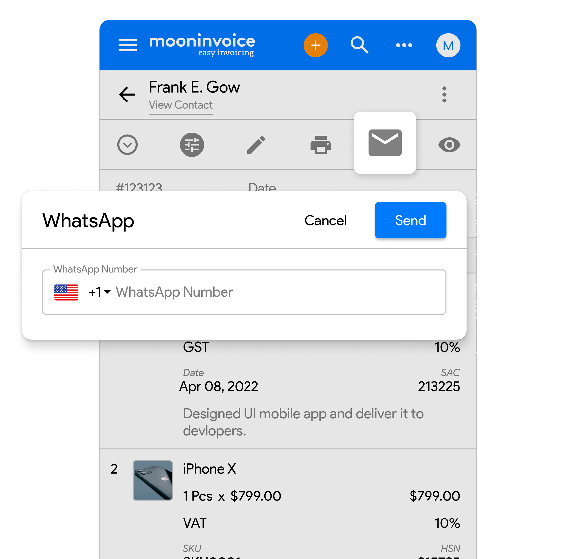 Share estimates remotely