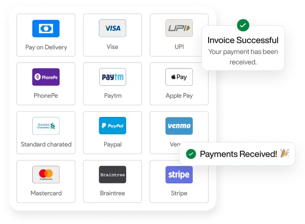 Collect payments from anywhere