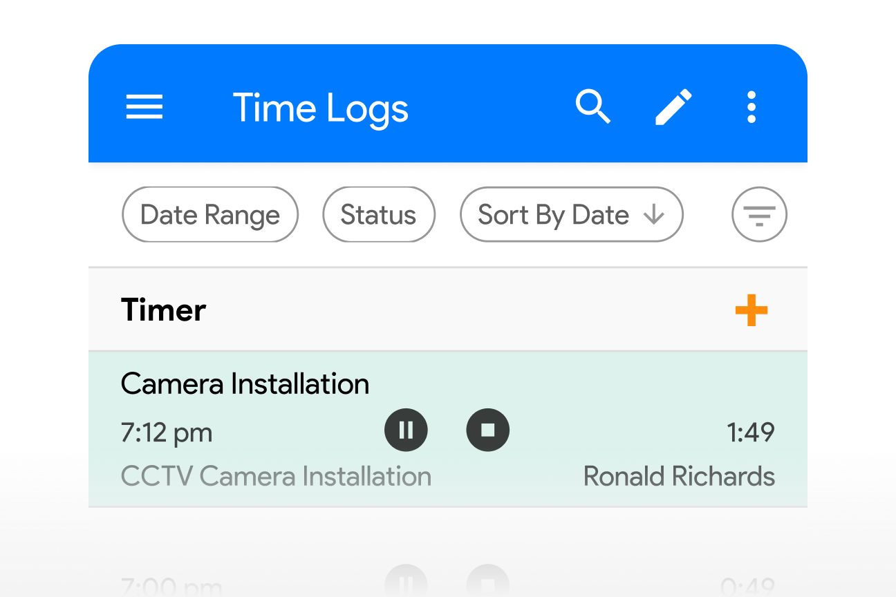 Stop timer