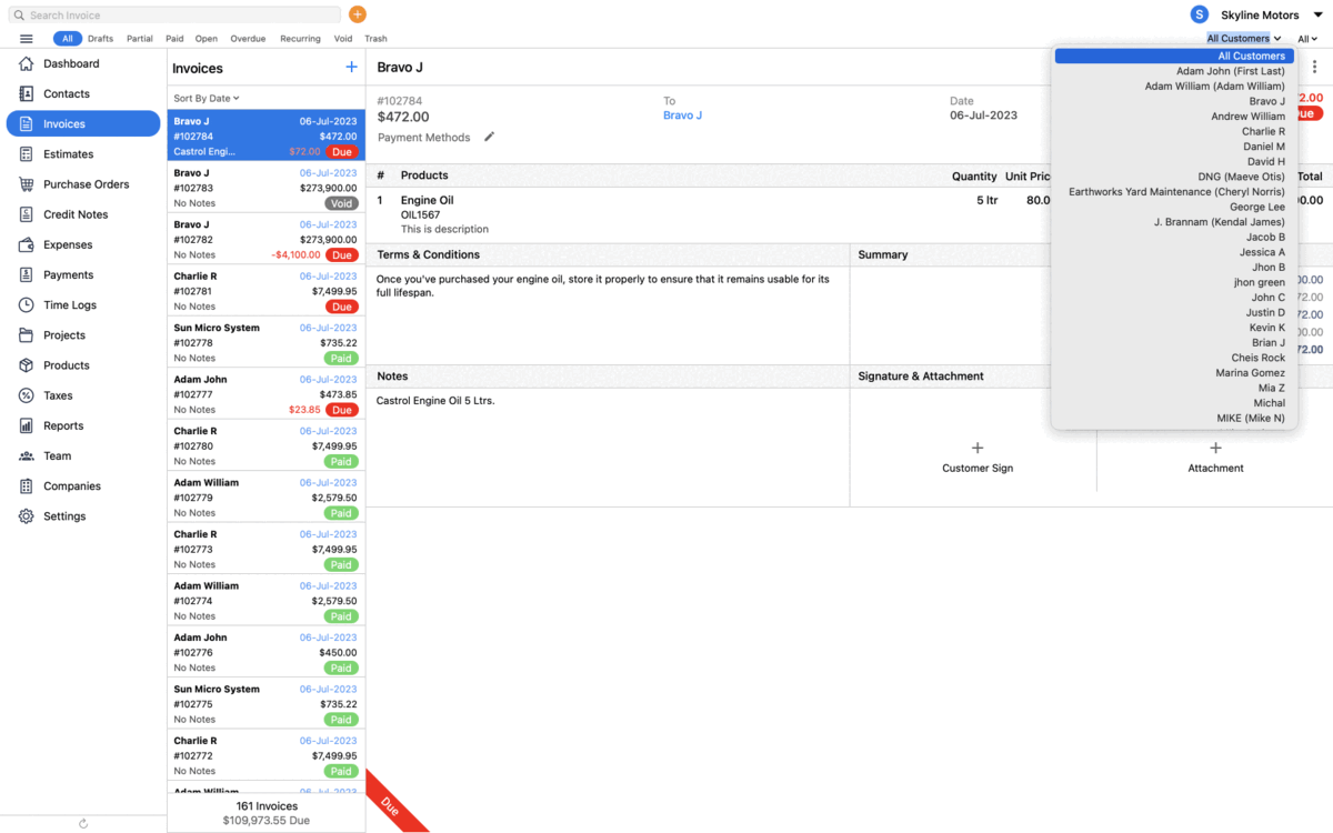 Try the Improved Contact Management Features